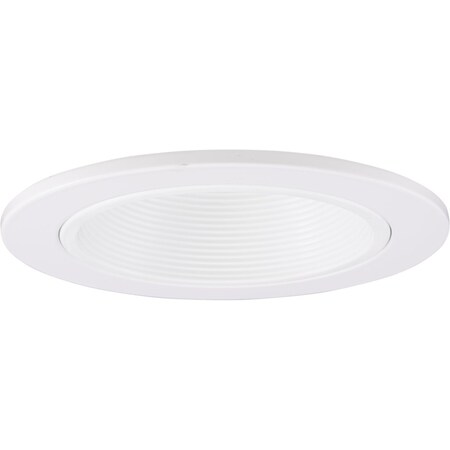 Elco Lighting 4 Adjustable Phenolic Step Baffle with Diecast Trim Ring" EL1493DW